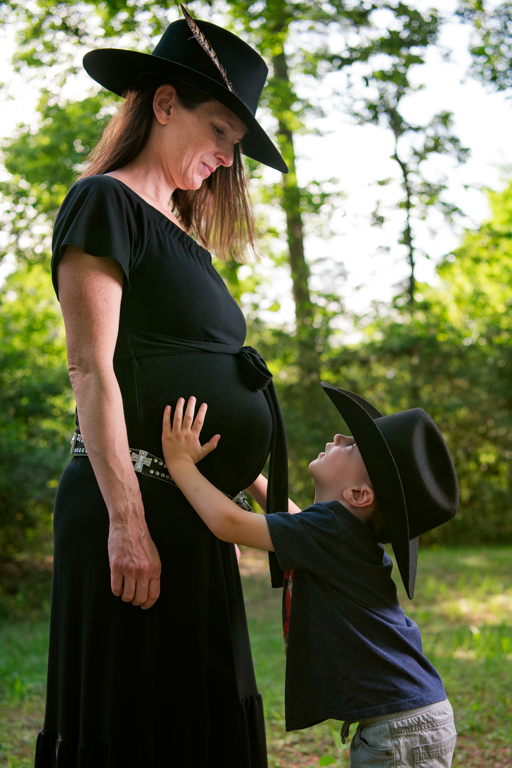 Fine Art Studio Maternity Portrait